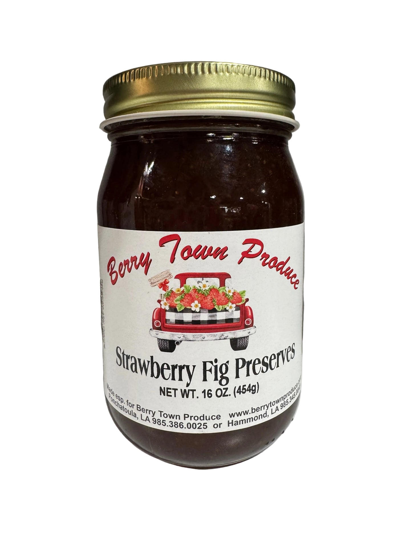 Strawberry and Fig Preserves 16oz