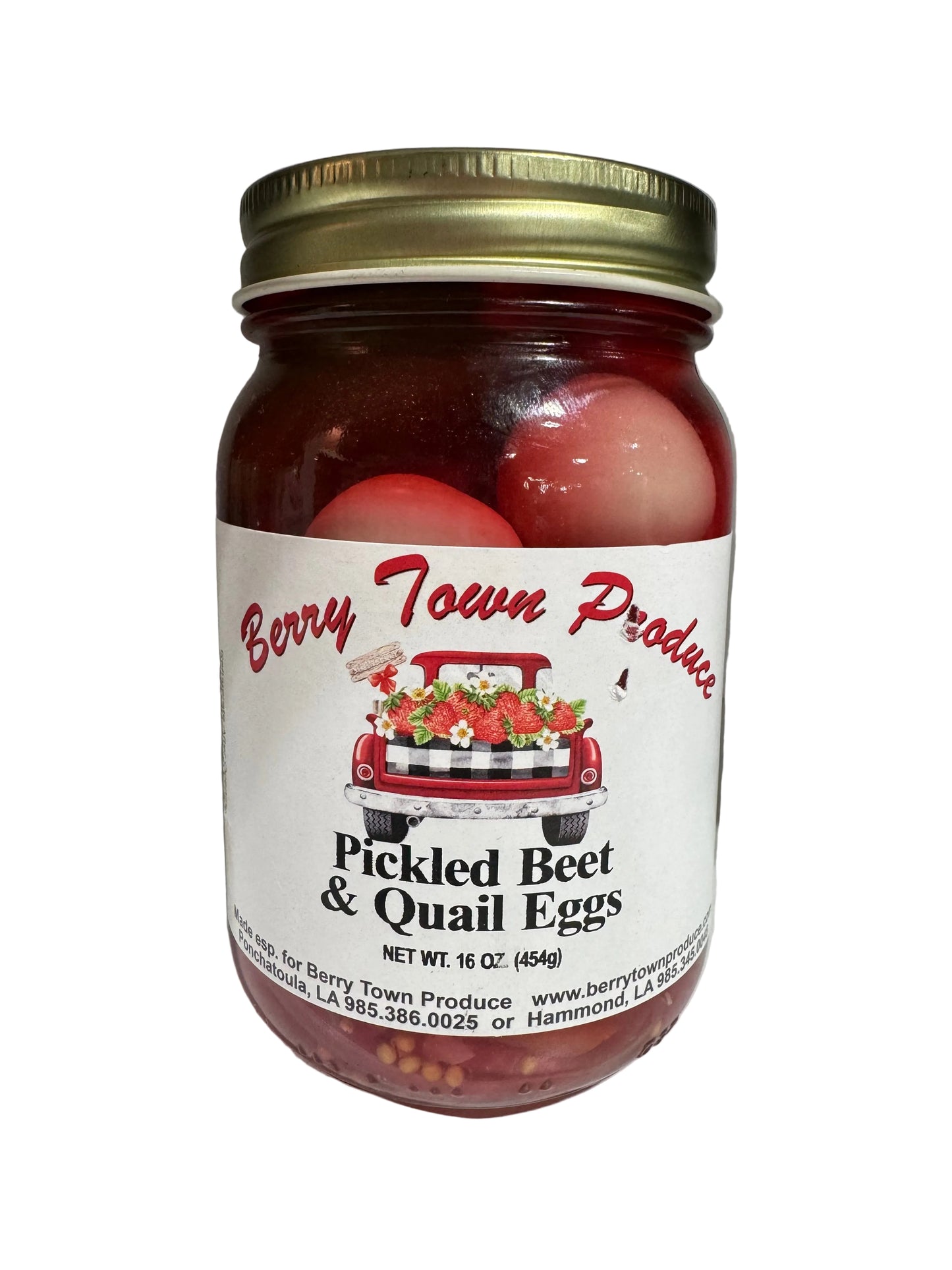 Pickled Beet Quail Eggs 16oz