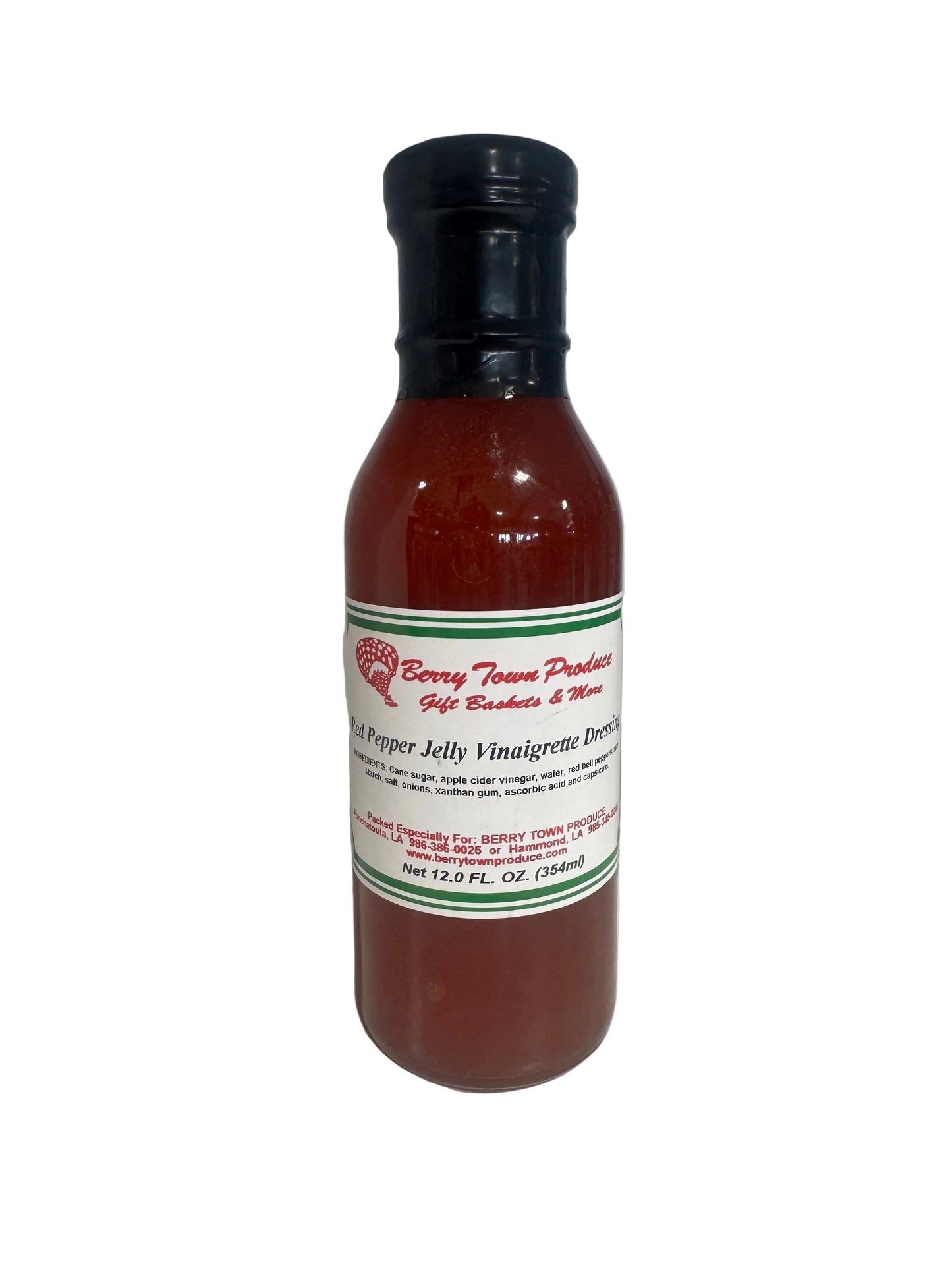 Red Pepper Jelly Vinagrette Dressing