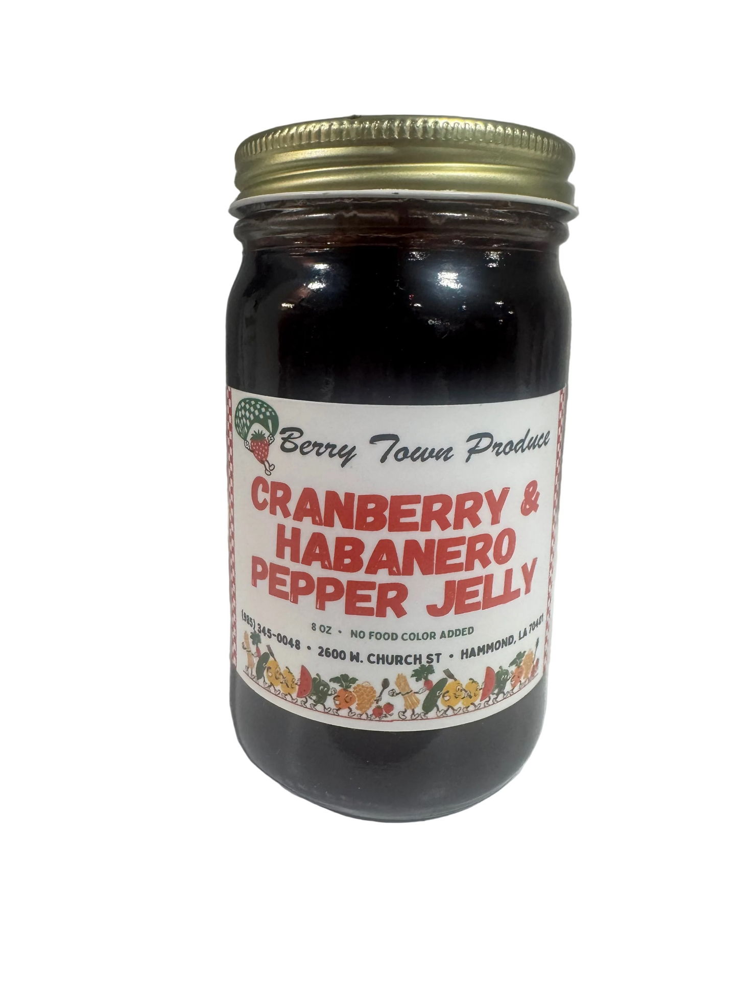 Cranberry Habanero Pepper Jelly