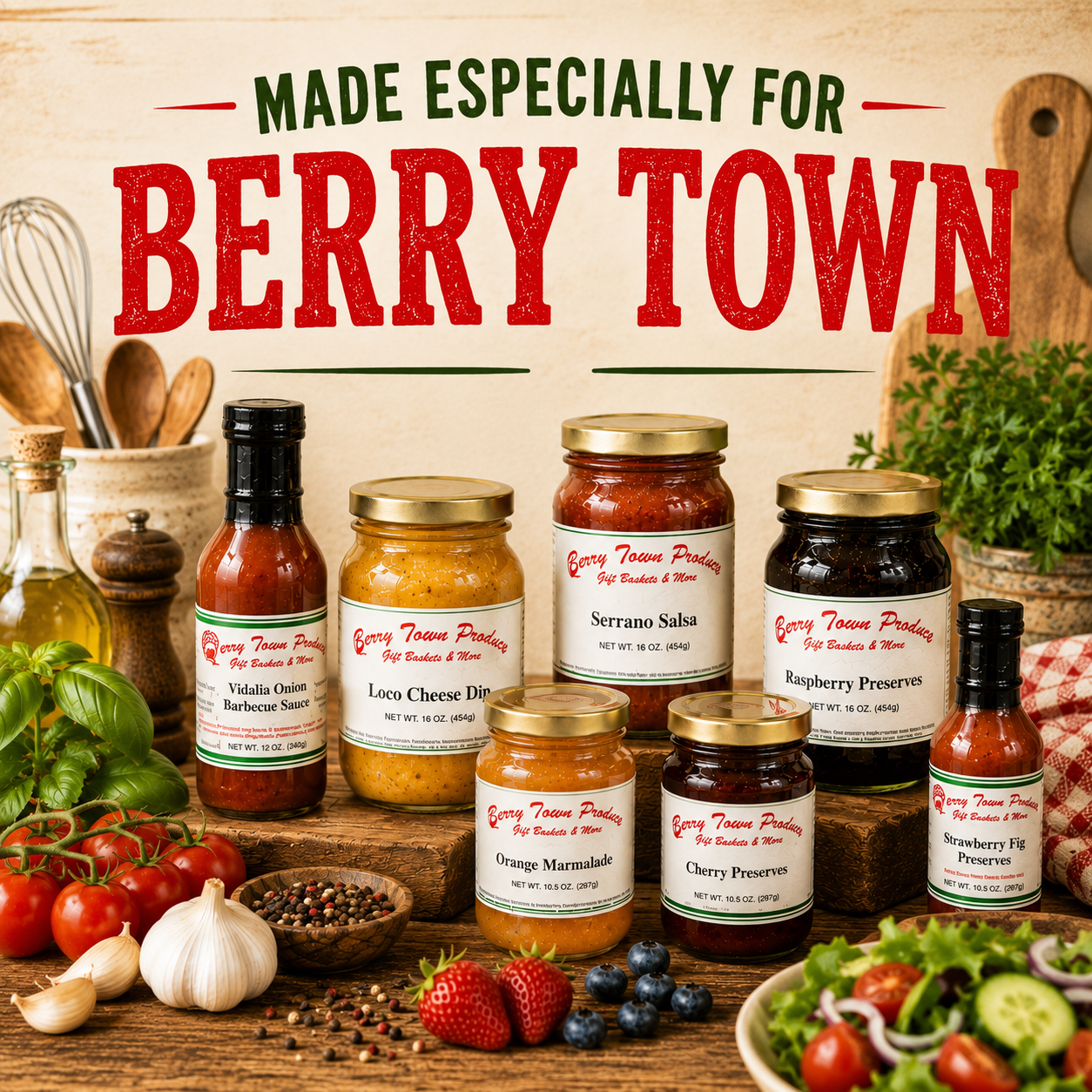 Made Especially for Berry Town