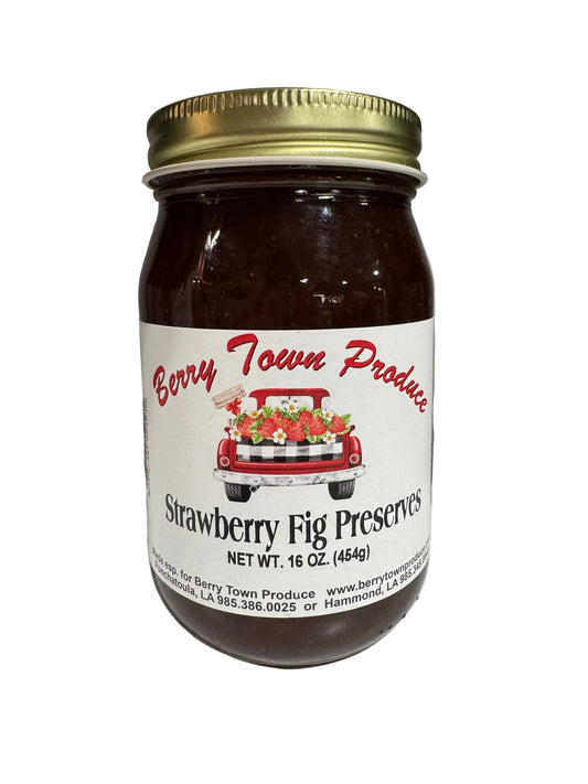 Strawberry and Fig Preserves 16oz