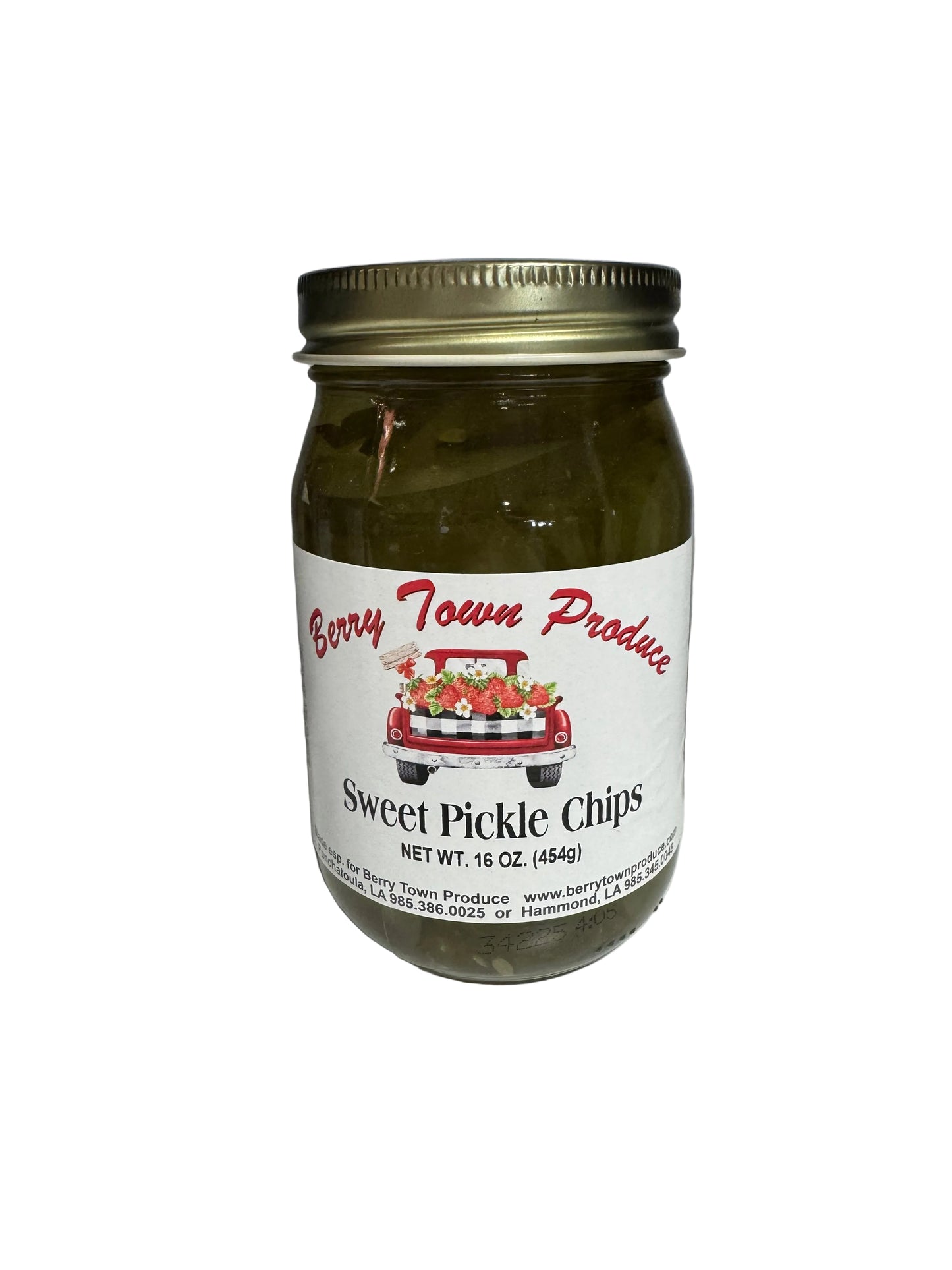 Sweet Pickle Chips 16oz