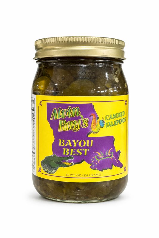 Alvin Ray’s Bayou Best Candied Jalapeños