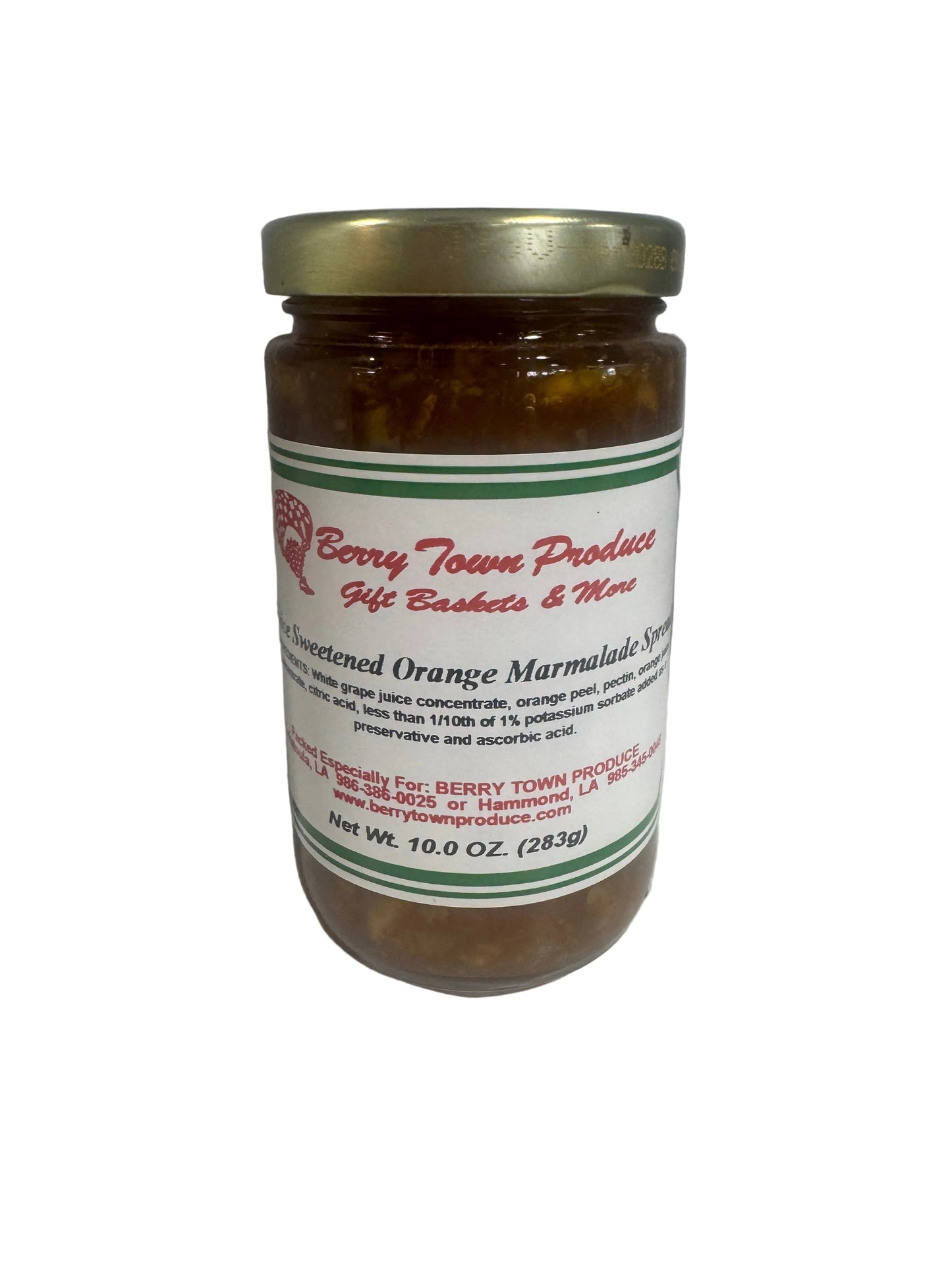 Orange Marmalade Spread 10oz