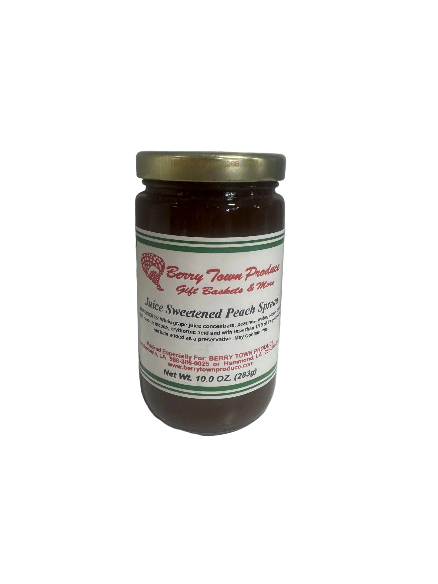 Peach Fruit Spread 10oz