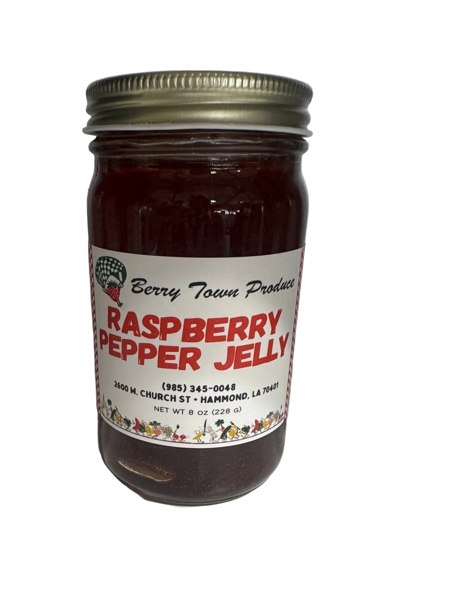 Raspberry Pepper Jelly 8oz