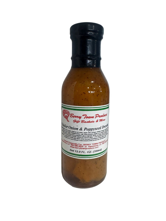 Vidalia Onion Poppy Seed Dressing