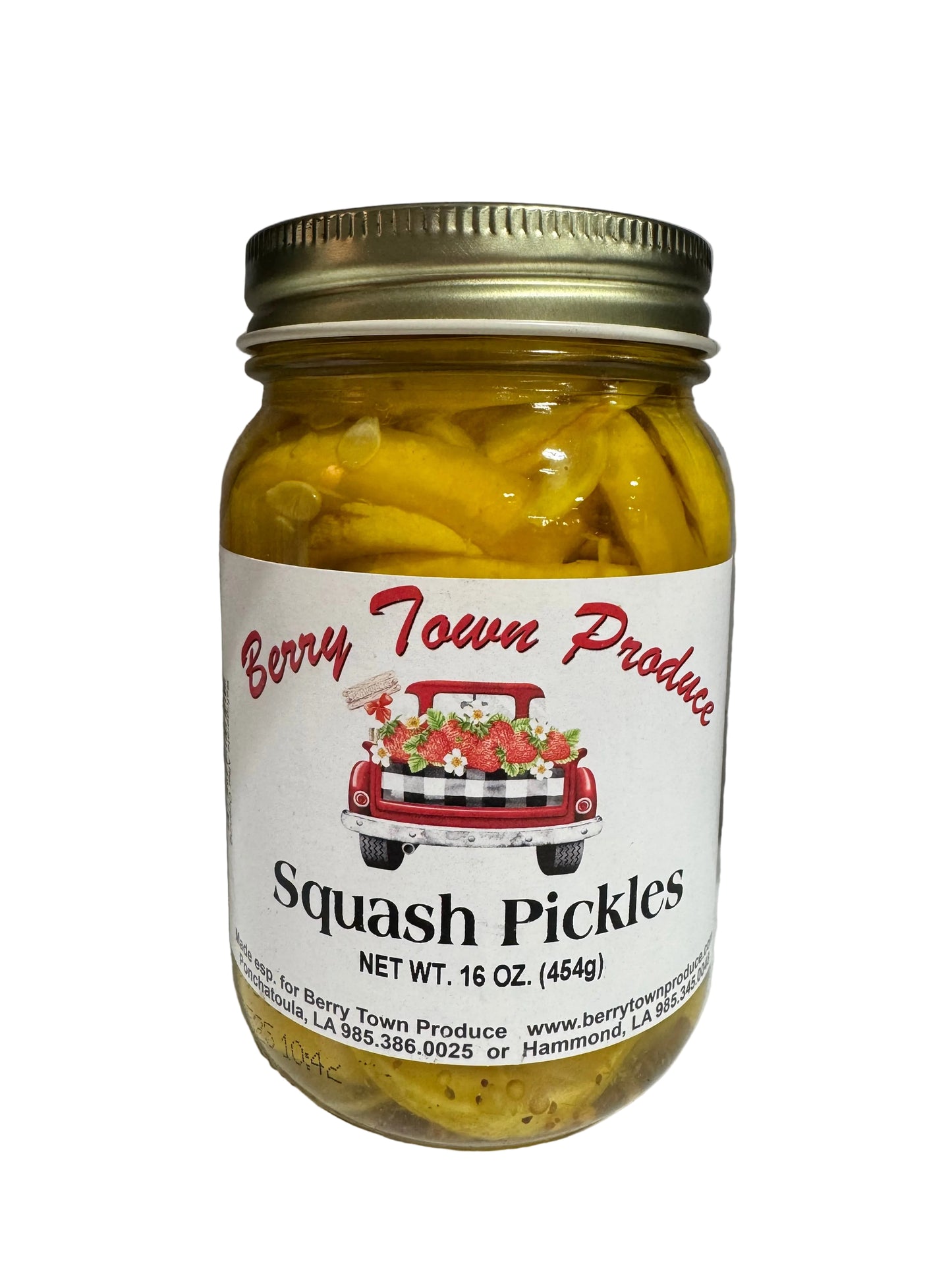 Squash Pickles 16oz
