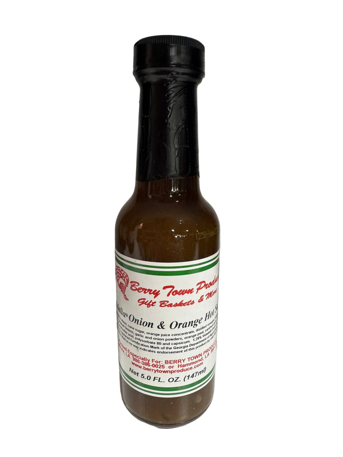 Vidalia Onion Orange Hot Sauce 5oz