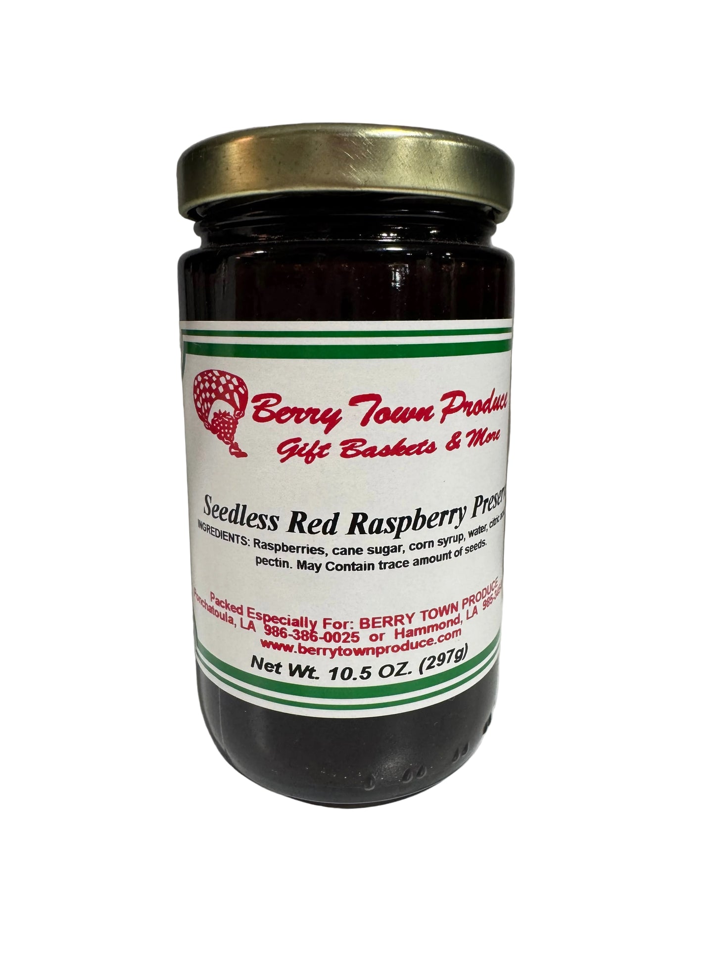 Seedless Red Raspberry 10oz