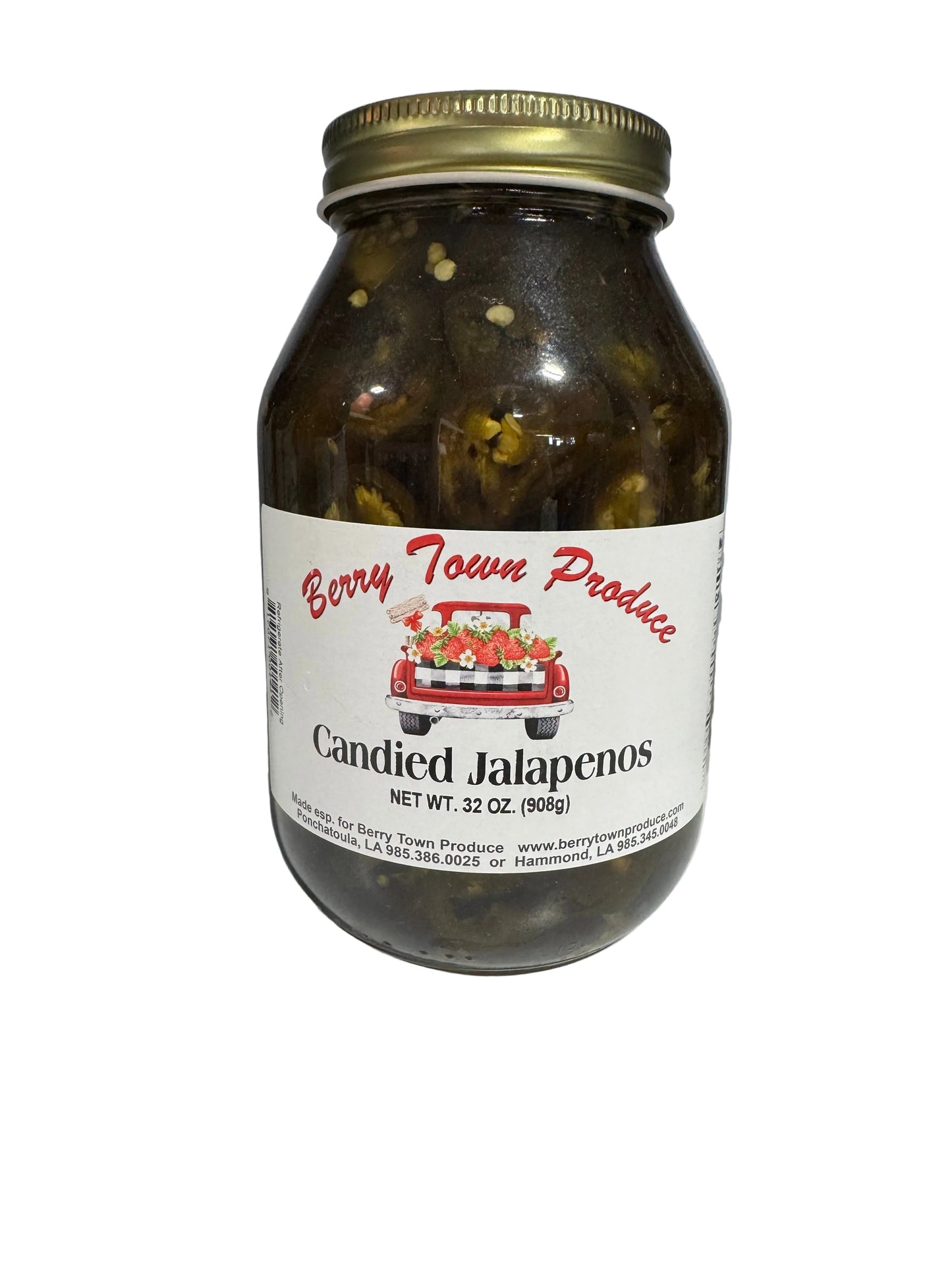 Candied Jalapenos 32 oz