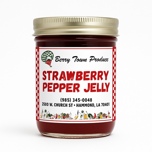 Strawberry Pepper Jelly