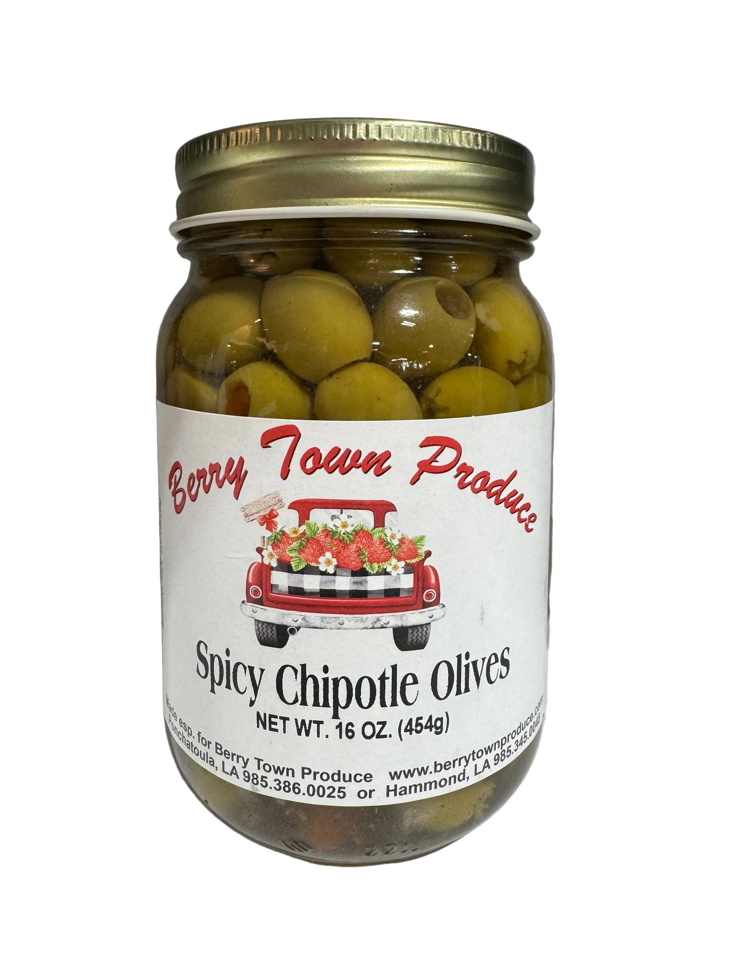 Spicy Chipotle Olives 16oz