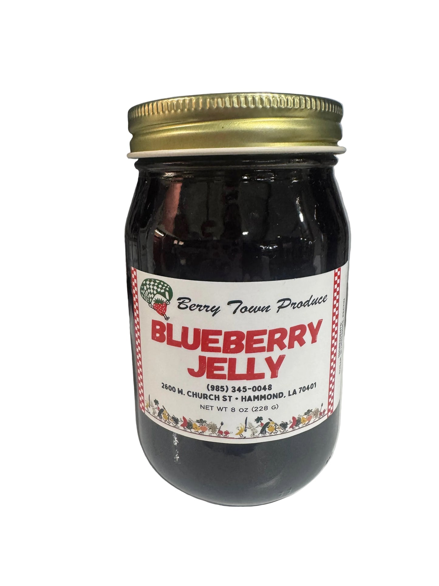 Blueberry Jelly 16oz Homemade