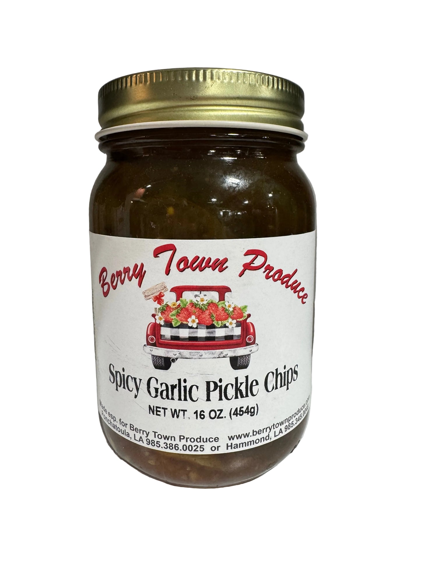 Spicy Garlic Pickle Chips 16oz