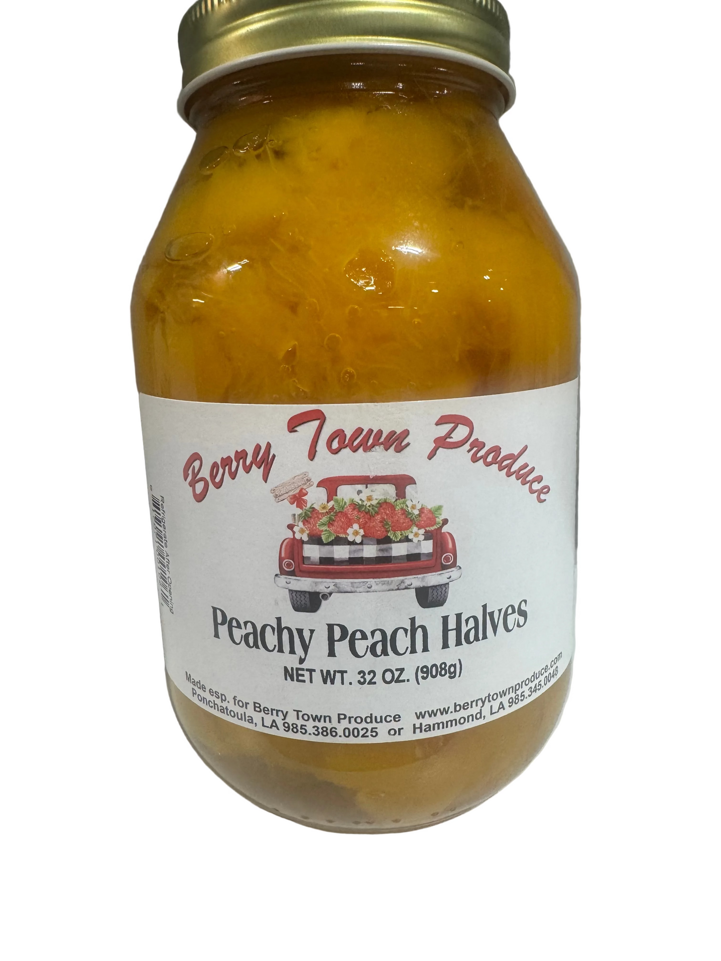 Peachy Peach Halves 32oz