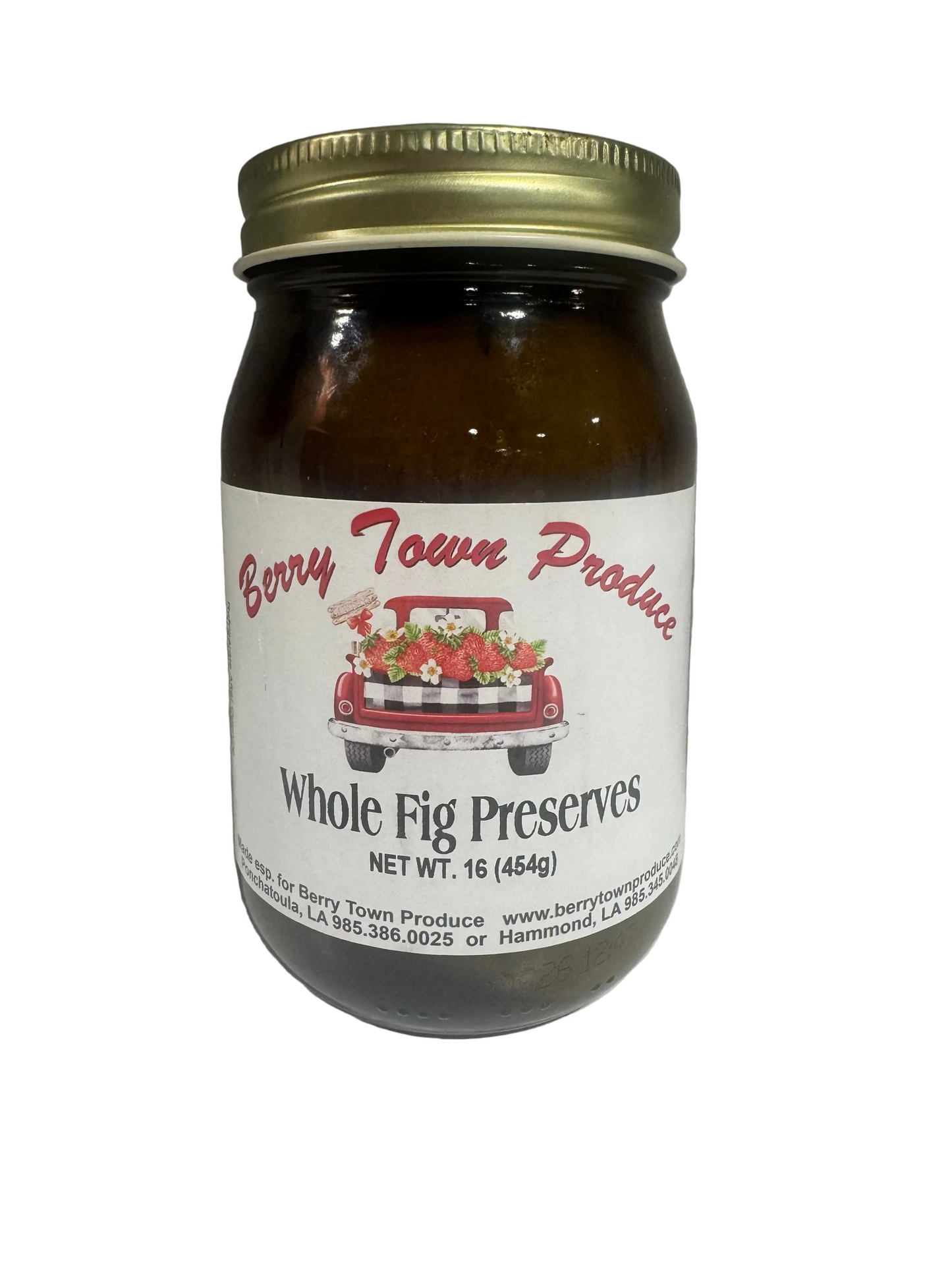 Whole Fig Preserve 16oz
