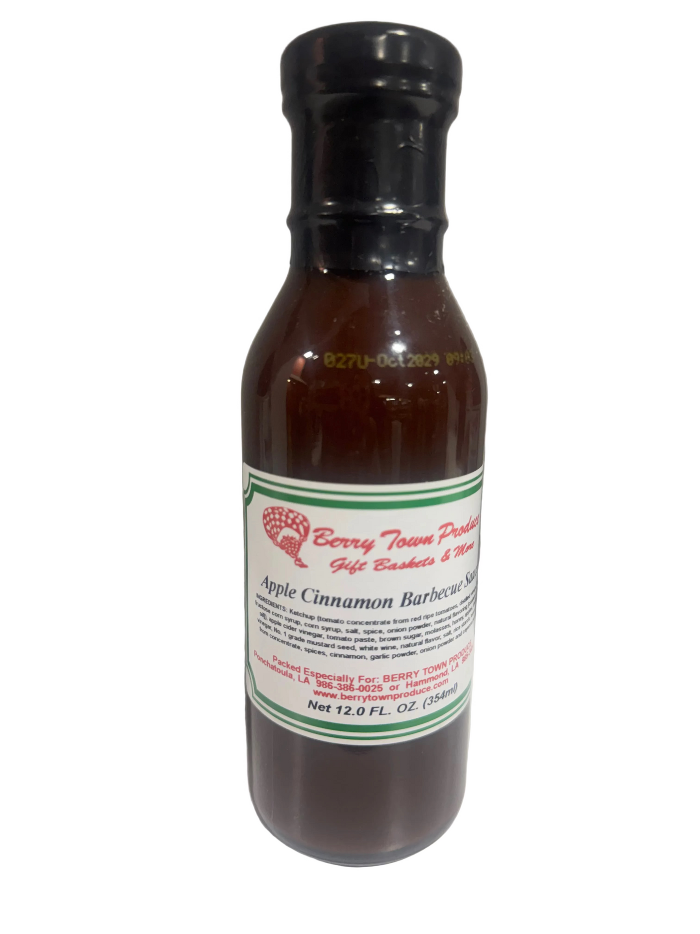 Apple Cinnamon BBQ Sauce 12oz
