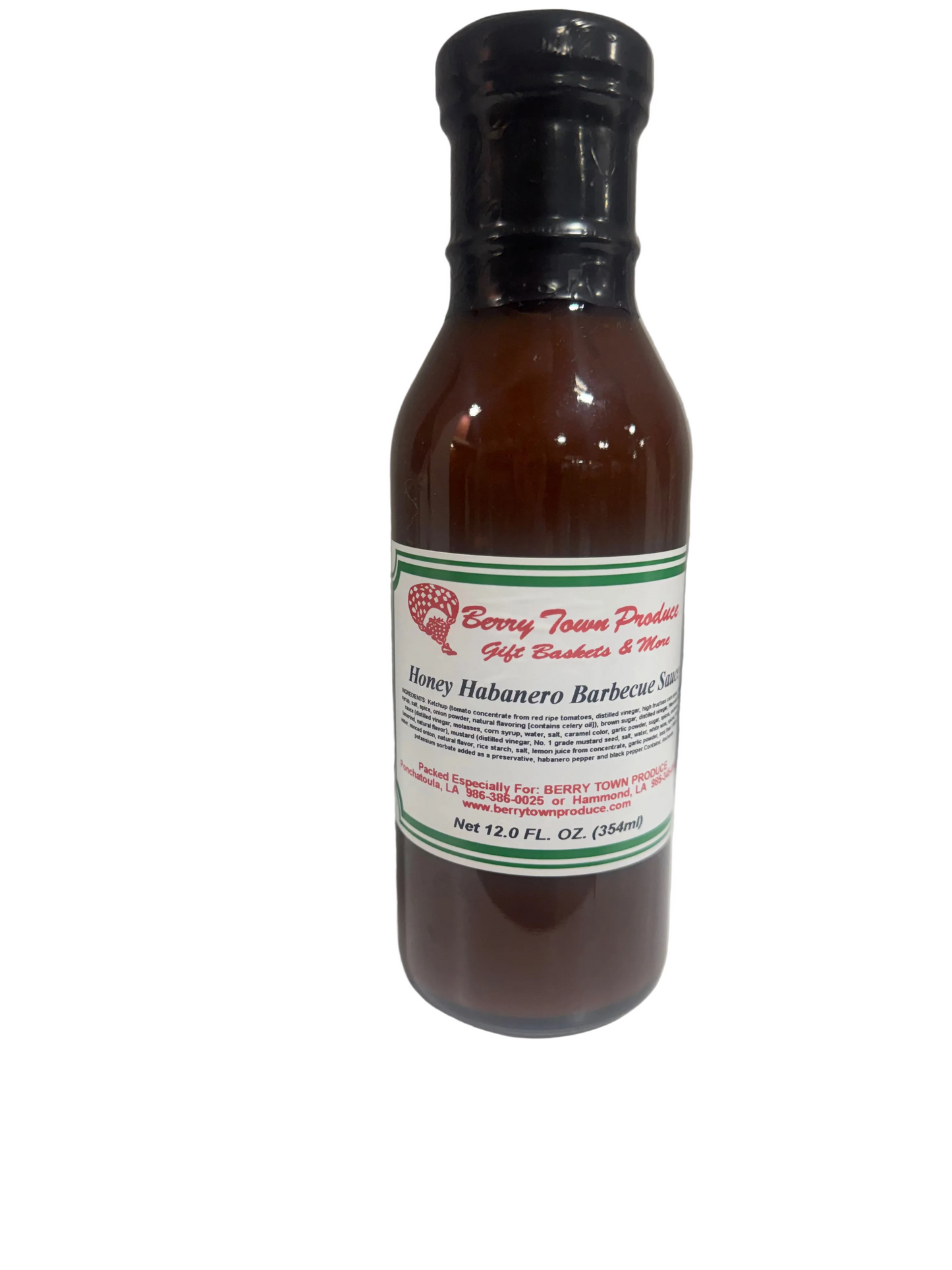 Honey Habanero BBQ Sauce 12oz