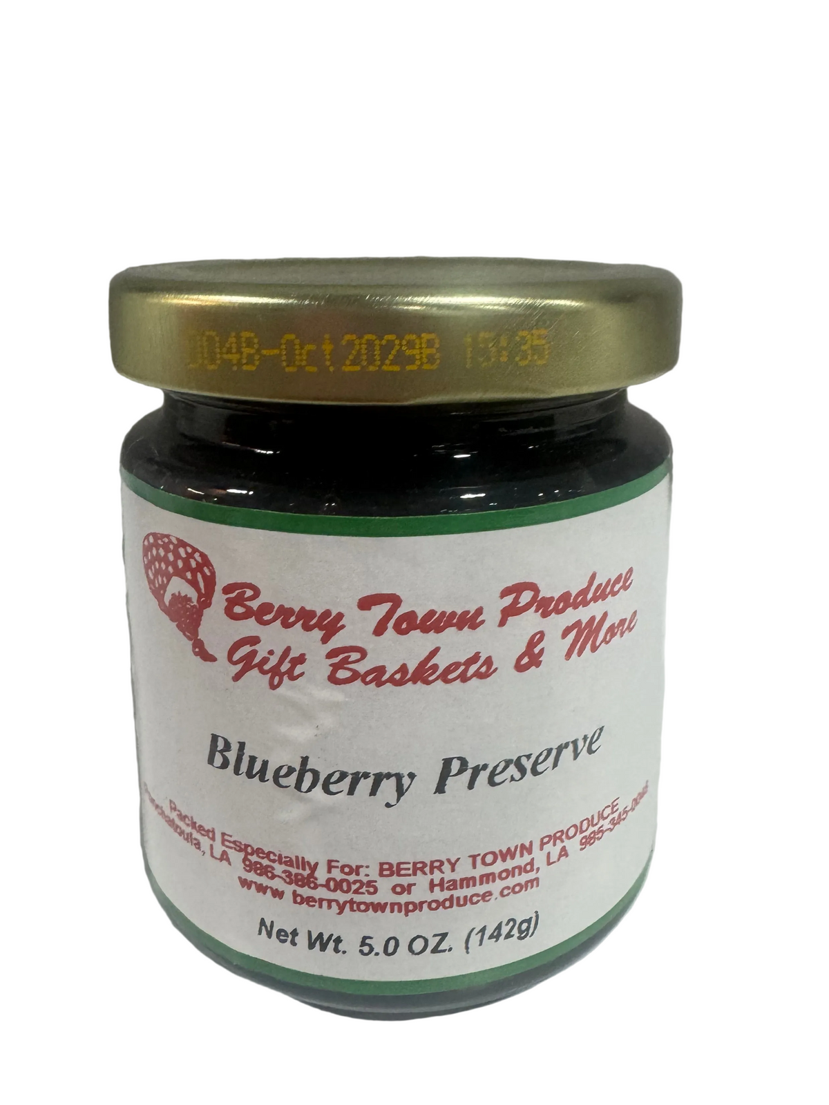 Blueberry Preserves 5oz