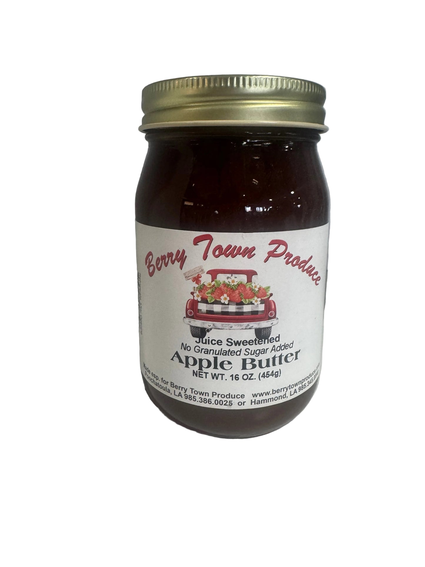 Apple Butter Juice Sweetened 16 oz